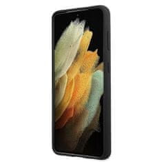 MERCEDES MEHCS21MSILBK hard silikonové pouzdro Samsung Galaxy S21 PLUS 5G black Silicone Line