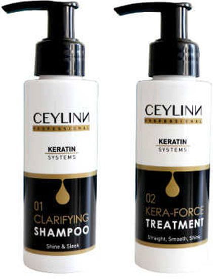CEYLINN Professional Vlasový set s keratinem 2 x 100 ml