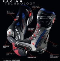 TCX Moto boty RT-RACE PRO AIR černé 43