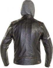 RICHA Moto bunda TOULON 2 černá kožená - nadměrná velikost 60