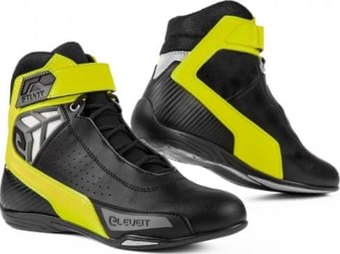 Eleveit Moto boty STUNT AIR černo/neonově žluté