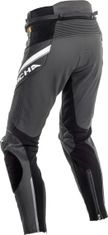 RICHA Moto kalhoty VIPER 2 STREET bílo/černé kožené - nadměrná velikost 60
