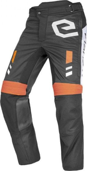Eleveit Moto kalhoty MUD MAXI černo/oranžové