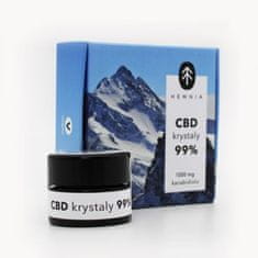 Hemnia CBD krystaly 99%, 1000 mg