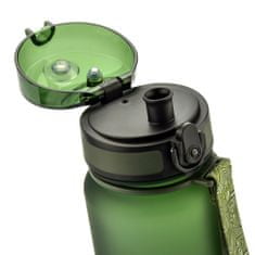MTR Tritanová sportovní láhev, 1000 ml, tmavě zelená D-167-TZ