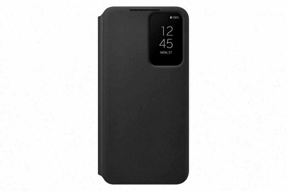 Levně Samsung Galaxy S22 Flipové pouzdro Clear View EF-ZS901CBEGEE, černé