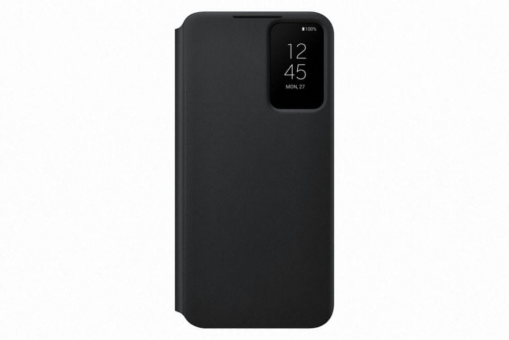 Samsung Galaxy S22+ Flipové pouzdro Clear View EF-ZS906CBEGEE, černé - rozbaleno