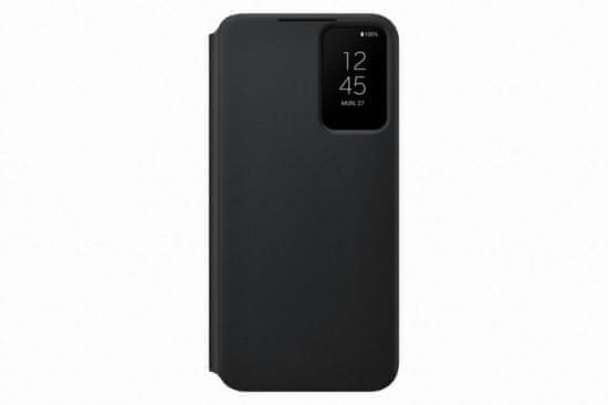 Samsung Galaxy S22+ Flipové pouzdro Clear View EF-ZS906CBEGEE, černé