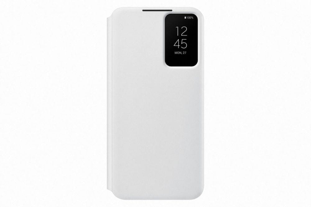 Samsung Galaxy S22+ Flipové pouzdro Clear View EF-ZS906CWEGEE, bílé