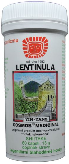 COSMOS®MEDICINAL Lentinula (shiitake, houževnatec)