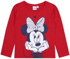 Disney 2x dívčí halenka s dlouhým rukávem Minnie Mouse, 104