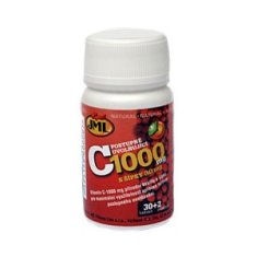 JML Vitamin C-1000 mg T.R. (s postupným uvolňováním) | 30+2 tablet