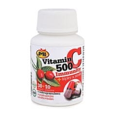 JML Vitamín C-500 mg Immunity + šípky a zinek | 30 +10 kapslí
