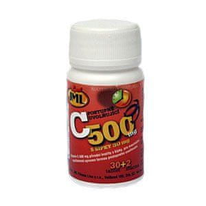 JML Vitamin C-500 mg T.R. (s postupným uvolňováním) | 30+2 tablet