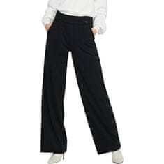 Jacqueline de Yong Dámské kalhoty JDYGEGGO Wide Leg Fit 15208430 Black (Velikost S/32)