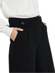 Jacqueline de Yong Dámské kalhoty JDYGEGGO Wide Leg Fit 15208430 Black (Velikost S/32)