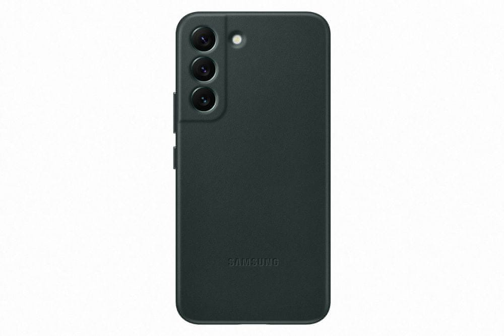 Samsung Galaxy S22 Kožený zadní kryt EF-VS901LGEGWW, zelený