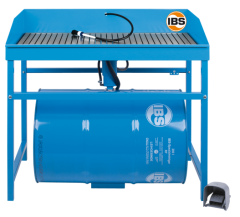 IBS Scherer Mycí stůl typ M, 200 litrů, extra nosnost 250 kg, elektrické čerpadlo a štětec - IBS