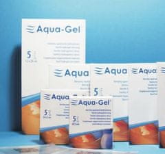 KIKGEL Aqua-Gel® hydrogel, 5,5 x 11 cm ovál, 5 ks
