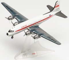Herpa Douglas DC-4, společnost Qantas Airways "1960s" Colors, Named "Norfolk Trader", Austrálie, 1/200