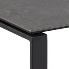 Design Scandinavia Konferenční stolek Katrine (SADA 2ks), 115 cm, černá