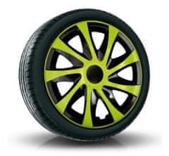 NRM Poklice kompatibilní na auto Renault 15" DRACO Zelené 4 ks