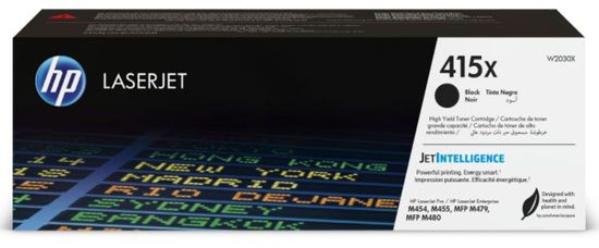 HP LaserJet Toner 415X, černý (W2030X)