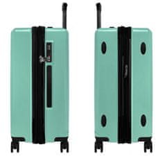 AVANCEA® Cestovní kufr DE2934 zelený M 66x44x29 cm