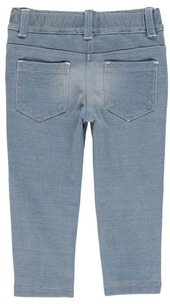 Boboli dívčí měkké džíny Basico 290001 světle modrá 104