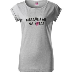 GodDog Dámské melír tričko Nesahej, XL
