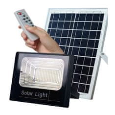 Alum online Reflektor s venkovním solárním panelem IP67 s dálkovým ovládáním studená bílá 40w