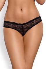 Obsessive Erotické kalhotky Frivolla panties - OBSESSIVE černá S/M