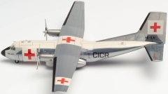 Herpa Transall C-160, společnost Balair / International Red Cross, Španělsko, 1/200