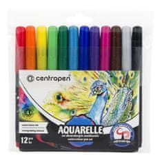 Centropen Akvarelové značkovače 8683/12 - Aquarelle