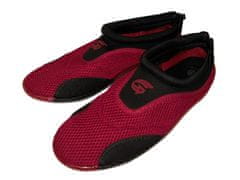 HolidaySport Dámské neoprenové boty do vody Alba červeno-černé