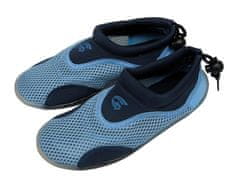 HolidaySport Pánské neoprenové boty do vody Alba světle modré - Velikost: 43