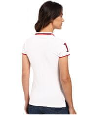 U.S. Polo Assn. U.S. Polo Assn polo tričko Embellished Quilted Shoulder Polo Shirt bílá S