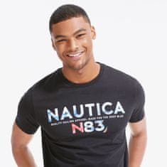 Nautica Pánské tričko OCEAN PATTERN XL