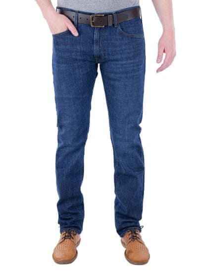 Lee Pánské jeans LEE L707KNUK DAREN ZIP FLY DARK BLUEGRASS Velikost: 32/34
