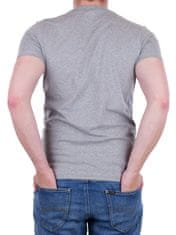 Lee Pánské tričko LEE L680CMLD TWIN PACK CREW GREY MELE/NAVY Velikost: XXL