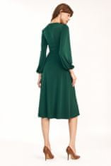 Nife Denní šaty model S194 - Nife 40 tmavě zelená