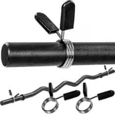shumee MOVIT posilovací tyč - 130 cm, černá