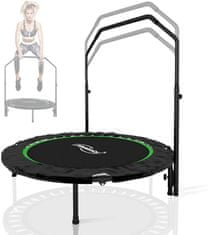 Greatstore Physionics Fitness trampolína 101 cm, do 150 kg, zelená