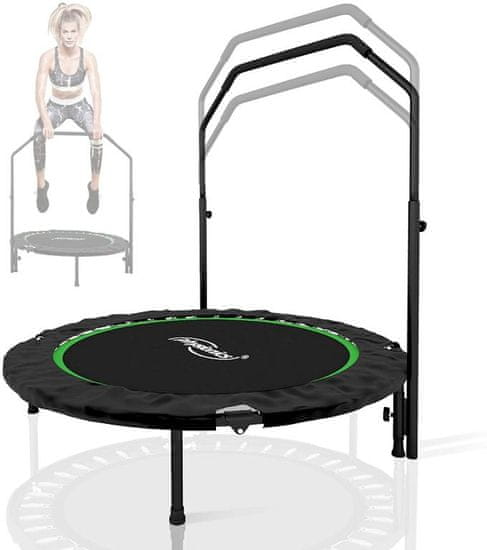 shumee Physionics Fitness trampolína 101 cm, do 150 kg, zelená