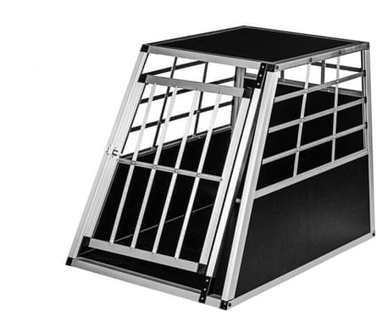 shumee Hliníkový přepravní box pro psy, 65 × 90 × 69 cm, vel. L