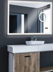 shumee AQUAMARIN Koupelnové zrcadlo s LED osvětlením, 80 x 60 cm