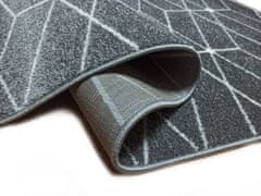 Weltom kusový koberec Silver Sommar 2472/15 80x150cm šedý