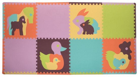 Baby Great Pěnové puzzle Zvířata SX (60x60) s okraji