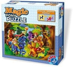 D-Toys Puzzle Rytíři 35 dílků