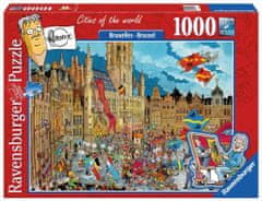 Ravensburger Puzzle Města světa: Brusel 1000 dílků